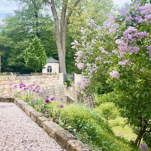 Schlossgarten im Mai